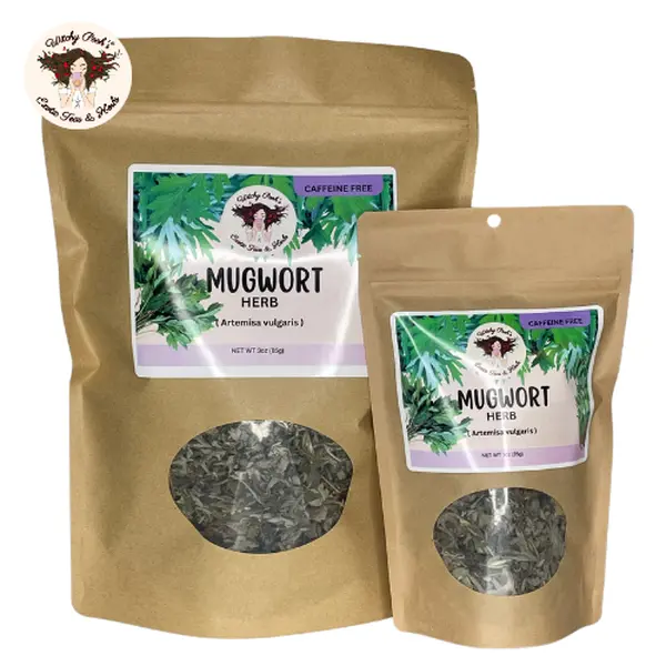 Witchy Pooh's Mugwort Tea - Loose Leaf Herb, Caffeine Free