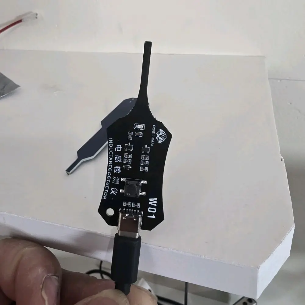 Father's Day Gift New Upgraded V2.0 Inductance Tester - Motherboard Coil Detector for Phone Motherboard Component Repair, Electromagnetic Induction Quick Fault Check Tool