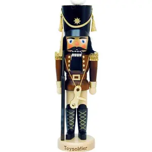 Christian Ulbricht Brown Toy Soldier Traditional German Nutcracker Christmas Decoration