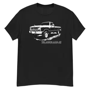 Dodge Ram First Gen Truck - The Legend Lives On T-Shirt Sweatshirt Hoodie MADE IN USA