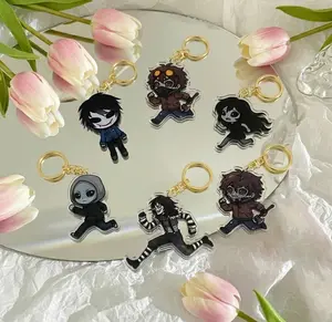 Creepypasta Acrylic Keychains, Cute, Durable, And Perfect For Bags, Keys
