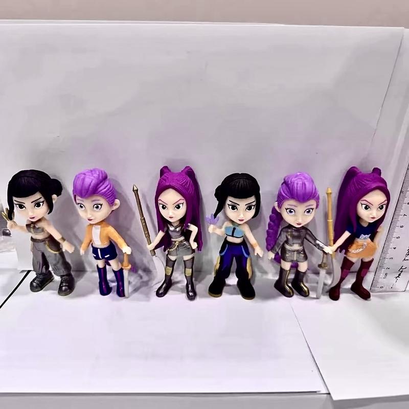 6-Piece Figurine Set โ Anime Model Toy Decorations, perfect for home collections and office desk display. An excellent gift choice for Christmas and New Year. 6-Piece Figurine Set โ Anime Model Toy Decorations, perfect for home collections and office desk display. An excellent gift choice for Christmas and New Year.