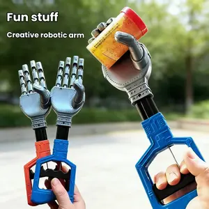 Fun Mechanical Claw Toy, Creative Prank Retractable Grabber, Soft Clip Pickup Tool for Kids, Novelty Trick & Play Toy