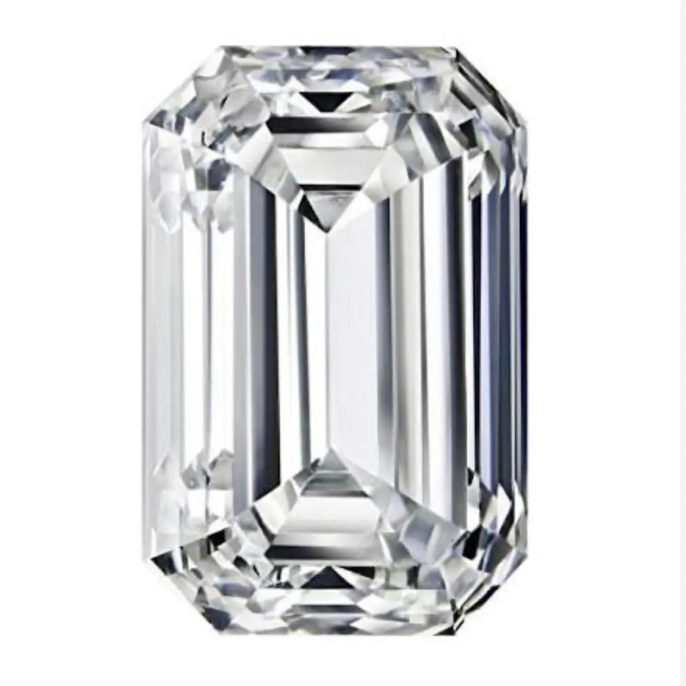 IGI Certified 10.05 Carat Emerald Cut Diamond Ring, F Color, VVS2 Clarity Gemstone, IGI:723554442