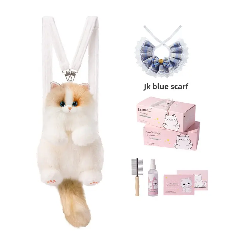 Cute Flame (Medium Size) + JK Blue Scarf