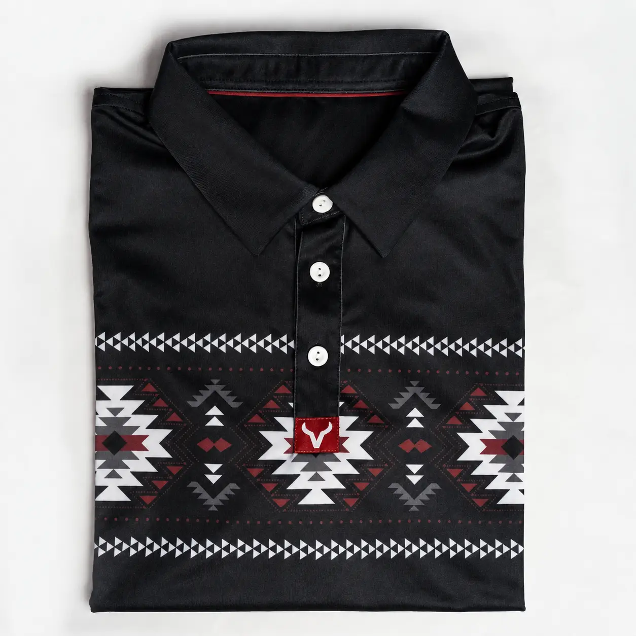 Vexil Brand - Polo - Aztec | Black.