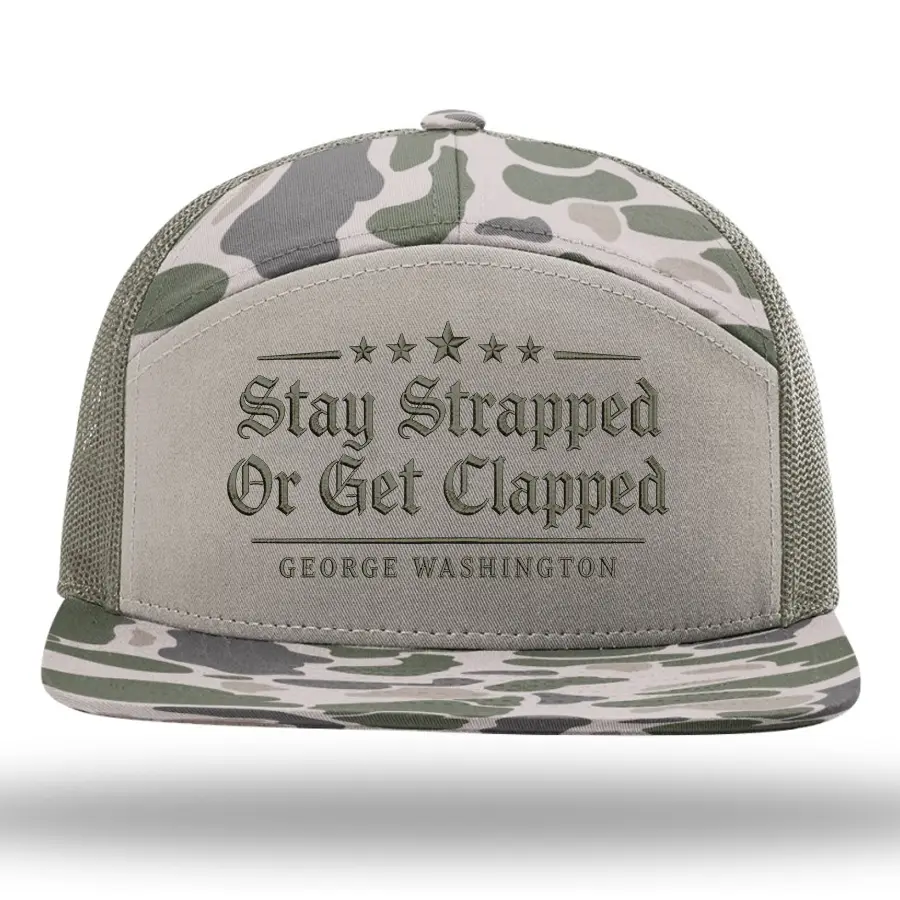 Stay Strapped Embroidered Richardson Hat Stay Strapped Embroidered Richardson Hat