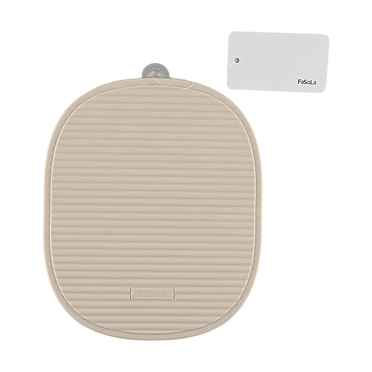 FaSoLa Silicone Trivet Mat - Heat Resistant, Non-Slip Pot Holder, Coaster, Placemat for Kitchen & Dining