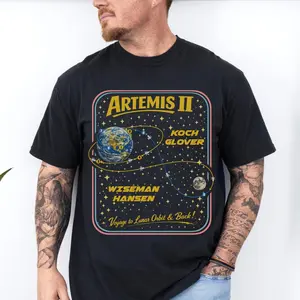 Artemis II Moon Mission T-Shirt, Artemis