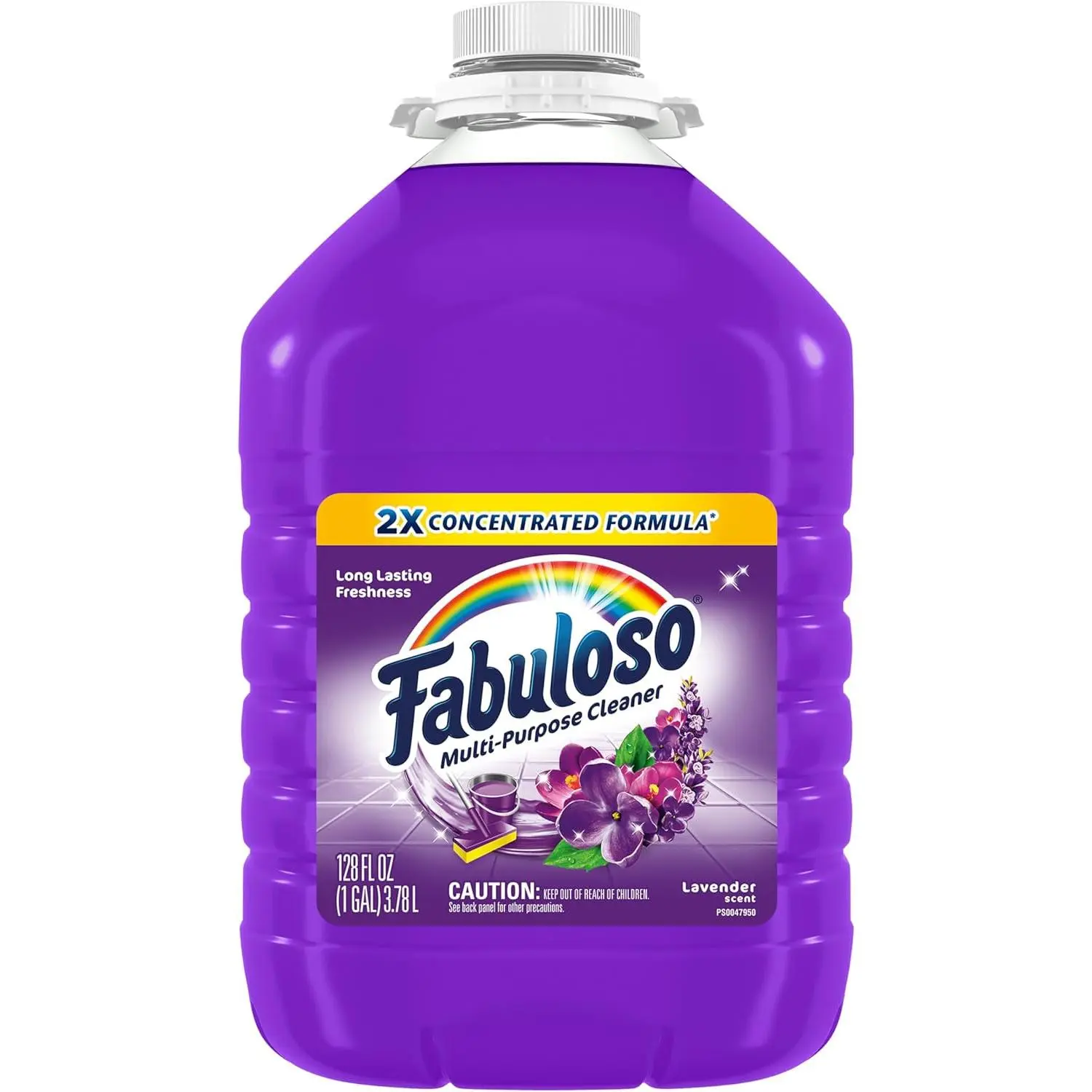 2X Multi-Purpose Cleaner, Lavender Scent, 128 Fl Oz | No Rinse Floor Cleaner, Long-Lasting Freshness, Multi-Purpose Cleaner, Concentrated Formula, Everyday Cleaning, No Residue (Copy)