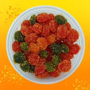 Half Pound Mango Gushie Enchilositos Snack 8oz Sweet Candy Bonbon Mangga