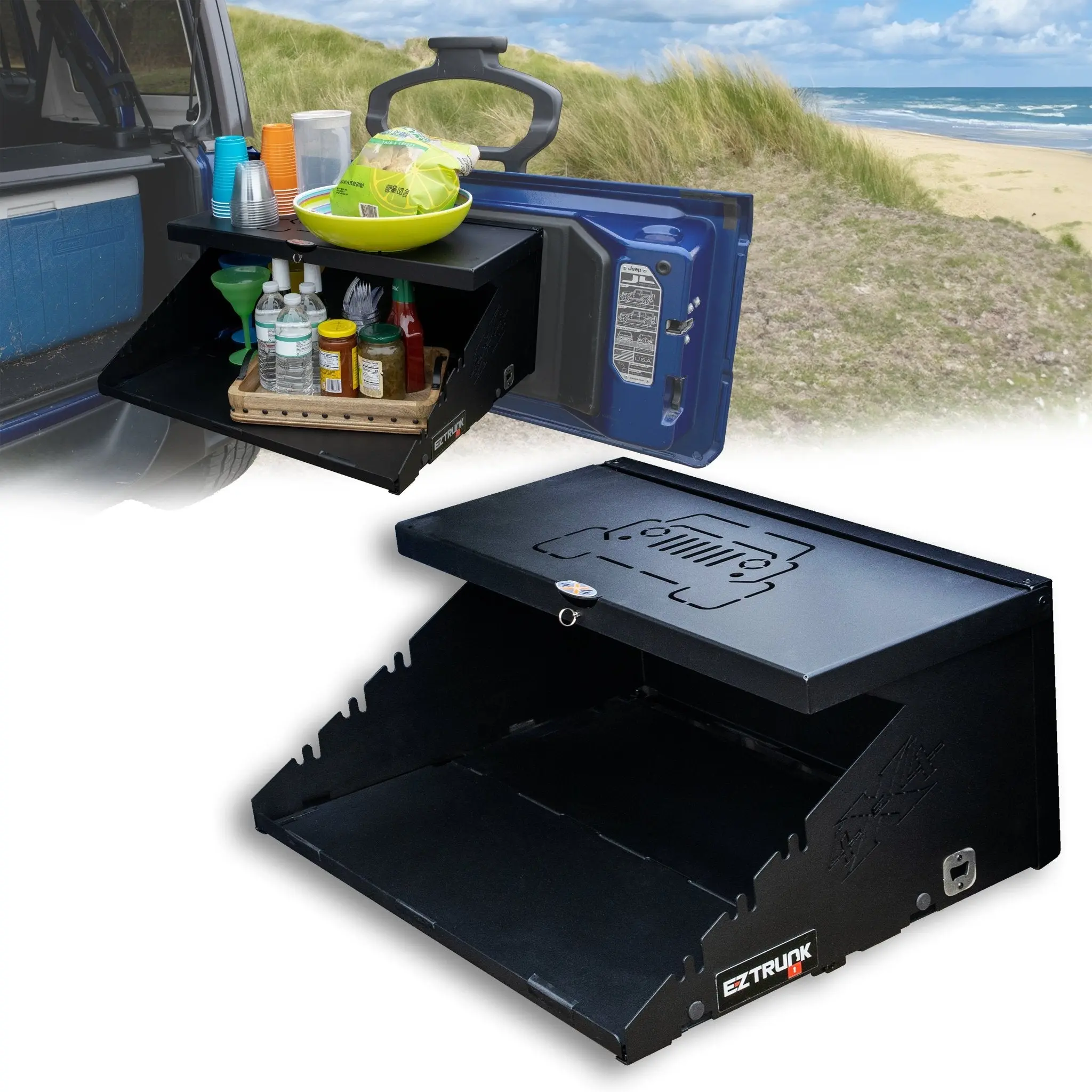 1997 & Up Jeep Extreme Level Deluxe Tailgate Table (B2B Only)