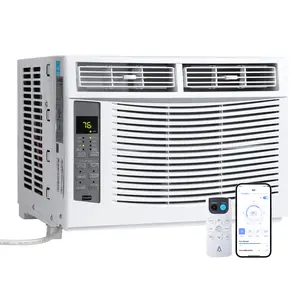 6000 BTU Window Air Conditioner, Smart Air Conditioner Window Unit - Remote & App Control & Timer Function & Easy Install Kit, Cools Up to 250 Sq. Ft, Window AC Unit Cool/Dehumidify/Fan
