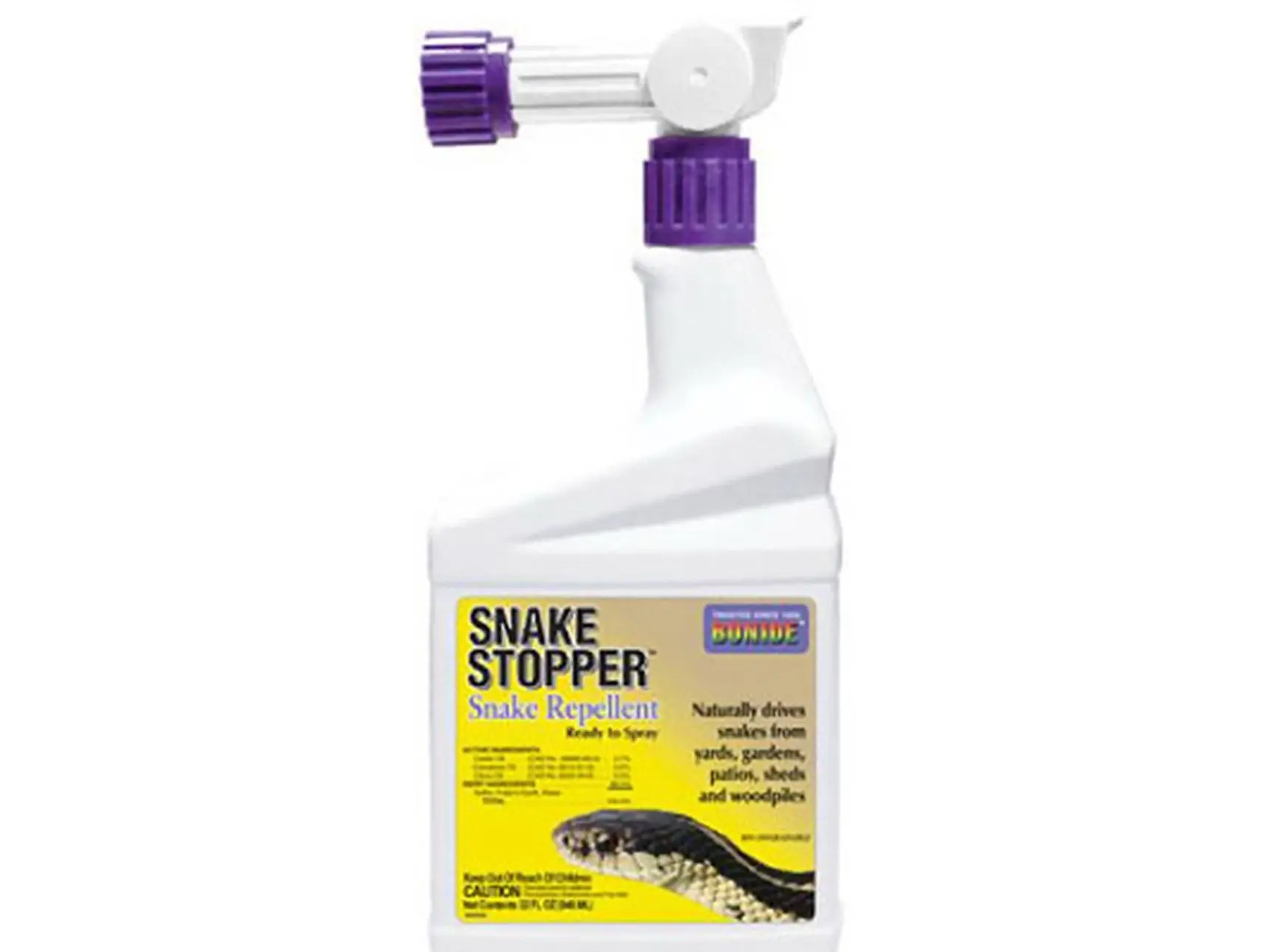 Bonide Products 8752 Outdoor Ready-To-Spray Snake Stopper, 32 oz Spray Bottle