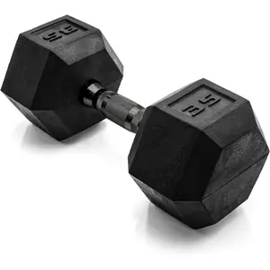 CAP Barbell Coated Hex Dumbbell Weight | Multiple Options CAP