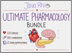 JavaRN Pharmacology Flashcards for Nursing Students | 131 Med Classes | NCLEX & HESI Prep JavaRN Pharmacology Flashcards for Nursing Students | 131 Med Classes | NCLEX & HESI Prep