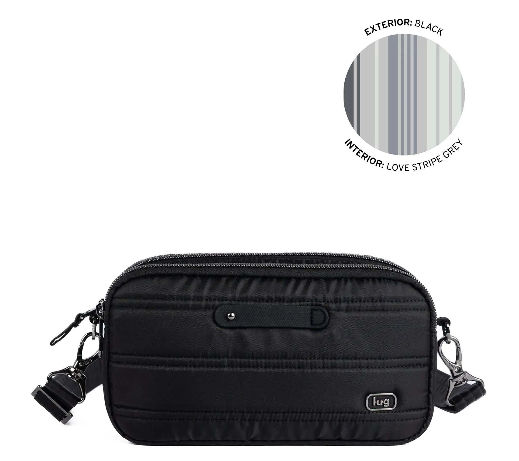 Lug Convertible Crossbody Bag with Charm Bar - Coupe XL Plus