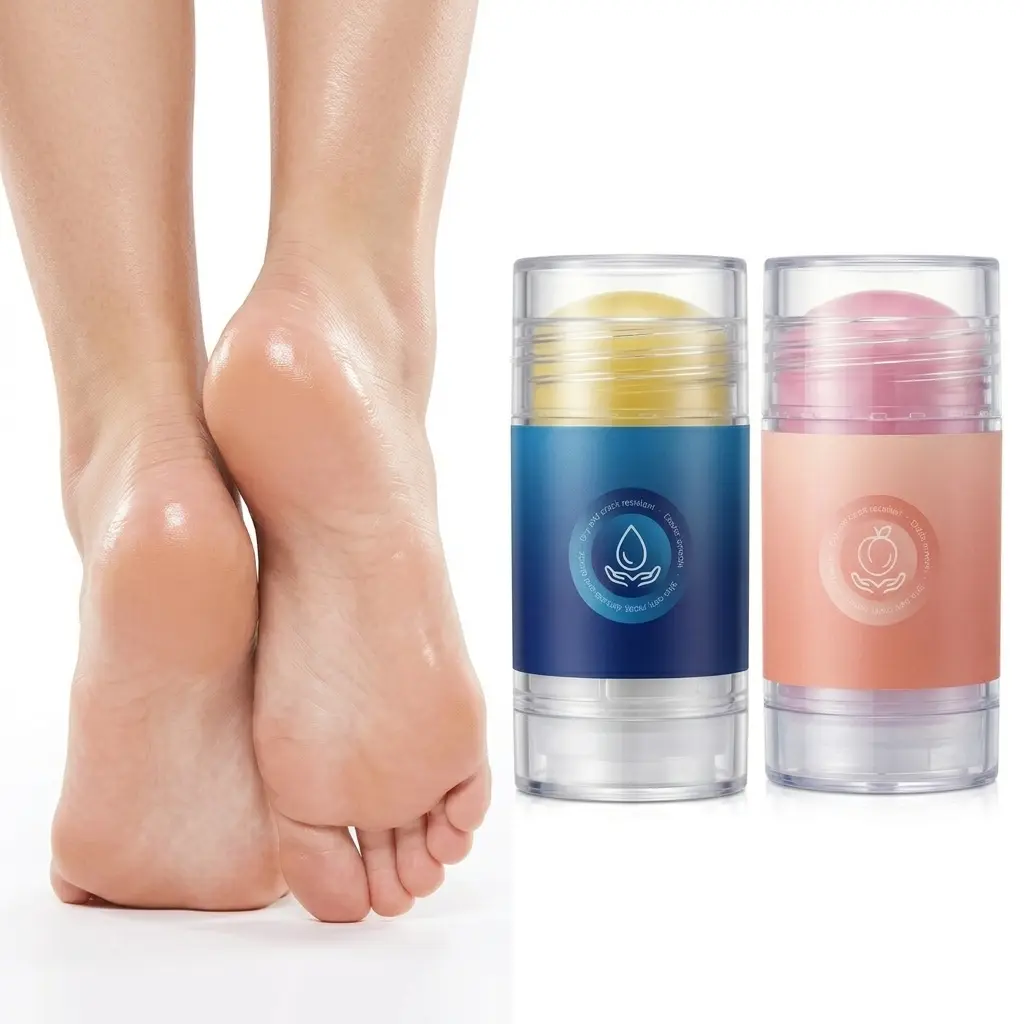 {Buy one, get one free} Moisturizing Foot Care Stick(40g): A deeply nourishing, Gentle，crack-preventing cream for dry, cracked heels and elbows. This easy-to-apply solid balm is perfect for daily use and travel.