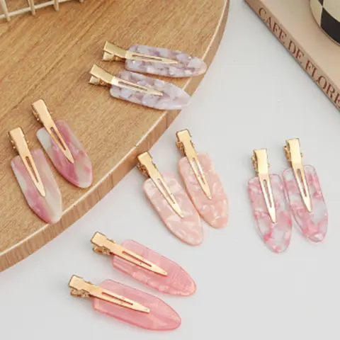 Colorful  Hair Clips, Decorative Hair Clips, Fashionable Hair Accessories for Women & Girls, Minimalist Headwear Suitable for Thick Hair, Hair Pin Set, Super Cute Clips