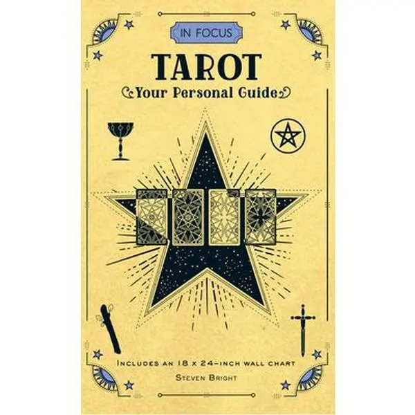 USED Book - In Focus Tarot: Your Personal Guide by Bright, Steven (Hardcover) - english