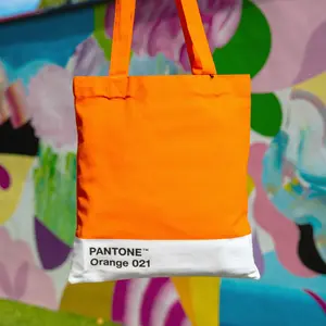 PANTONE Tote Bag Orange 021 tote bag canvas tote