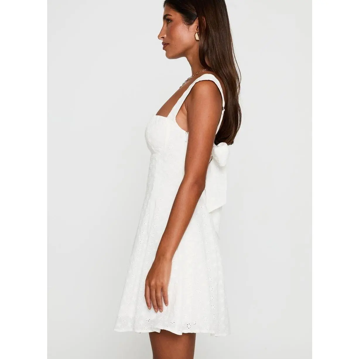 black and white formal mini dress Us Size 2 / Picture Color – SELINADRESS