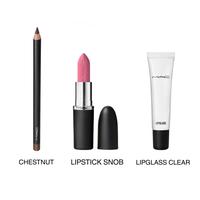 Lipstick Snob+Chestnut+Clear