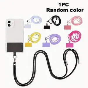 Adjustable Universal Phone Lanyard Strap, Detachable Colorful Neck Strap, Anti-Loss Phone Keychain Cord, Perfect Gift for Mother Family Friends Birthday Festival