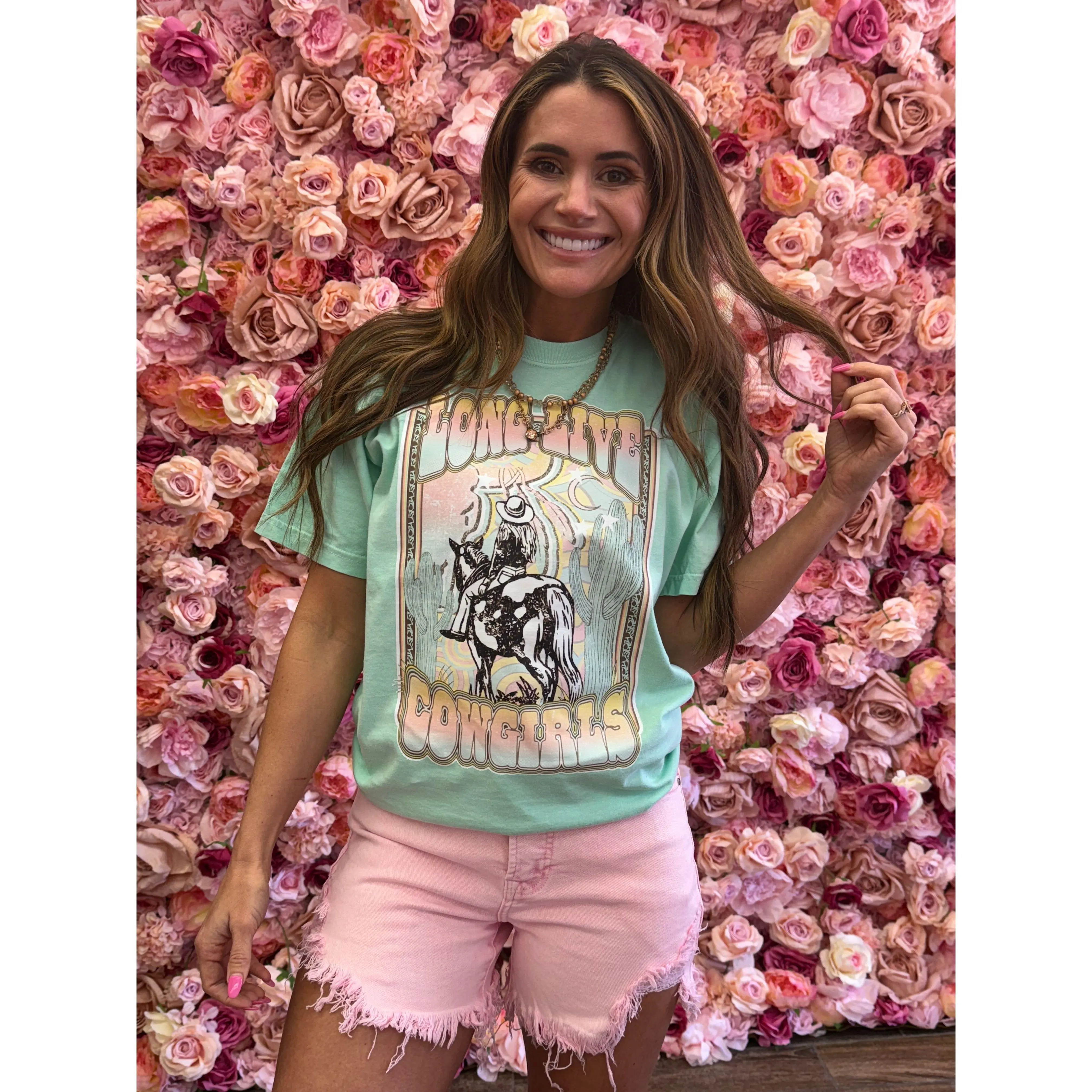 Longlive Cowgirls Island  Reef Tshirt