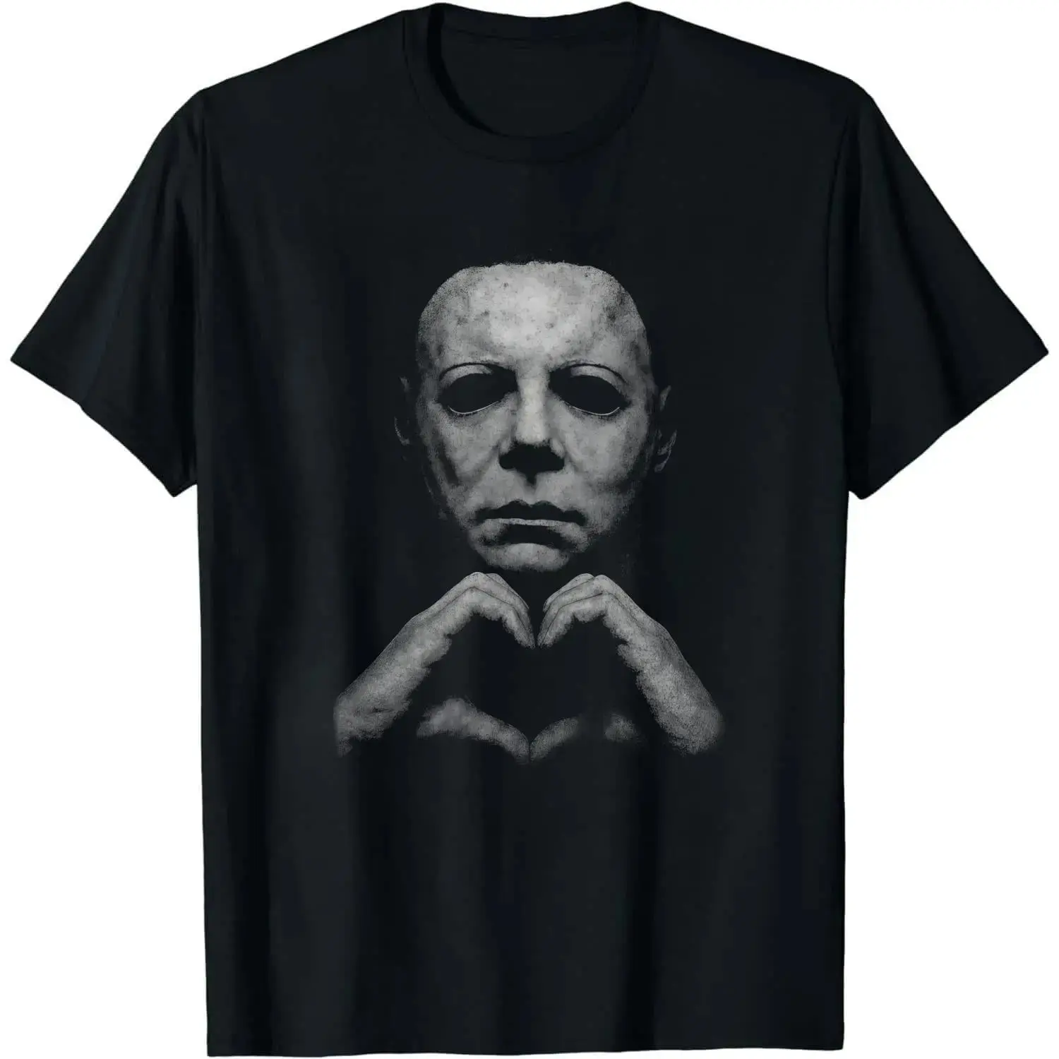 Michael Myers Heart Shirt, Horror Movie Tee, Hoodie and Sweatshirt for autumn and winter,Halloween Gift, Slashers Tshirt, Retro Graphic, Spooky Season, Unisex T-shirt PO