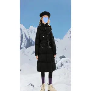 Girls' Winter Coat - Long Formal-to-Casual with Zipper Closure, Polyester-Lined Insulation, Purple Outerwear for Cold Weather, School, Events - Hand Washable Girls' Outer