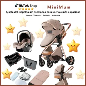 2026 New Lightweight Stroller, Deals for You Days, 4-in-1 Multi-Functional Baby Stroller, Breathable Sun & Rain Canopy, Ideal for Outdoor Travel, Adjustable Seat, One-Click Storage doll with fan bab st roller wagon hip Soft Baby Car Seat Cover