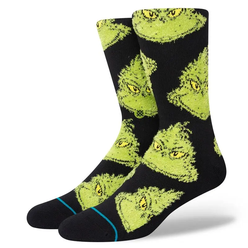 Stance Dr. Seuss - Grinch Mean One - Black