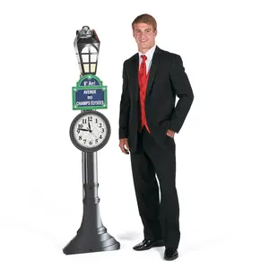 6 Ft. Paris Street Light Cardboard Cutout Stand-Up