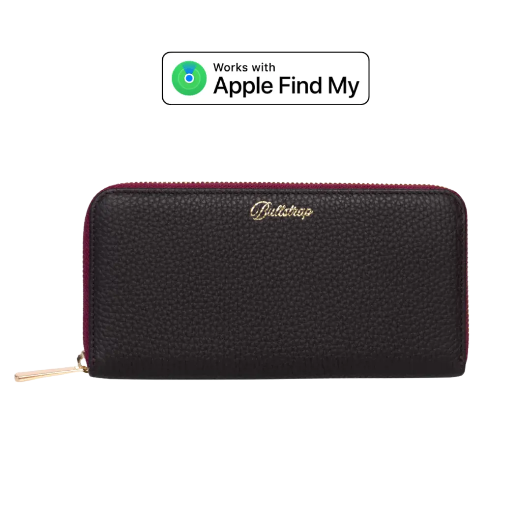 The Dolly Trackable Wallet  - Cocoa/Desert Bloom