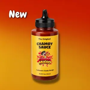 Chamomucho Signature Homemade Chamoy Bottle - Perfect for Dipping Candy, Fruit, and More