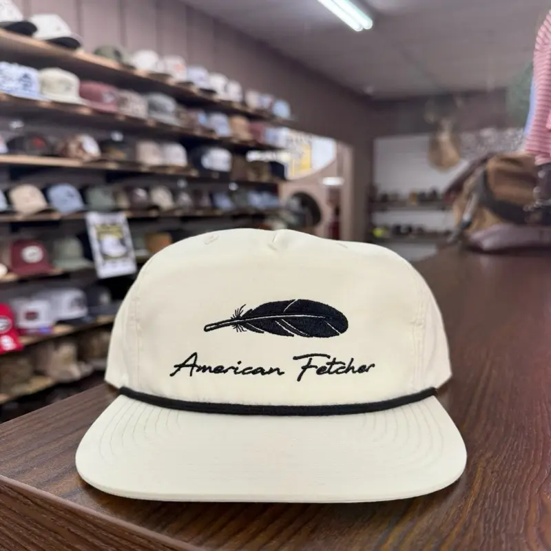 Feather Rope Hat - Birch/Black