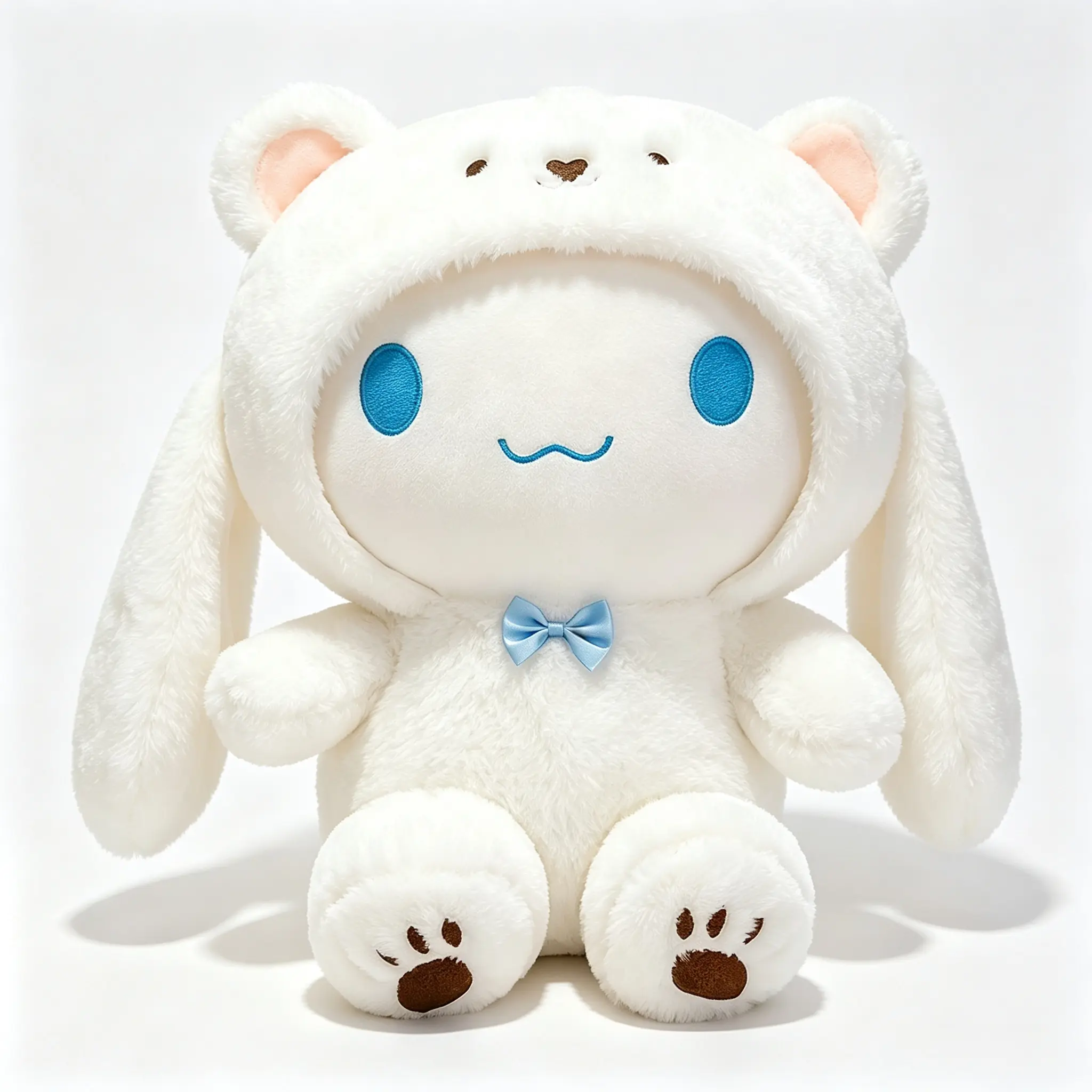 Sanrio Cinnamoroll 27.5 Inch Giant Stuffed Dog Soft Plush With Floppy Ears And Blue Eyes For Kids Room Decor And Sweet Gift