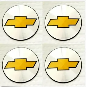 4pcs Wheel Center Cap Logo Sticker Decal Emblem 3.5" 88mm CHEVY CHEVROLET