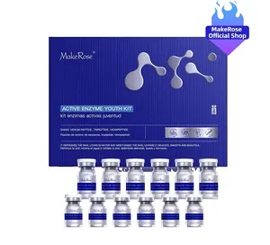 MakeRose Peptide Collagen Anti-Aging Kit | For Mature/Dull/Dry/Oily/Normal Skin | Lifting Firming & Pore Minimizing | Reduces Wrinkles & Brightens | Skin Texture Repair | Face/Neck/Hands | Unisex