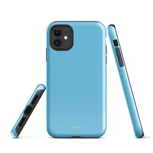 Solid Color blue iPhone® Case - Pantone® 297