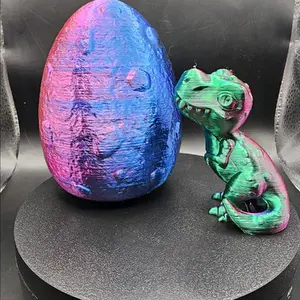 3D printed T-rex Dinosaur Egg decoration