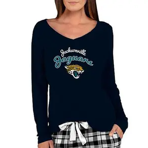 Football Fan Shop Officially Licensed NFL Ladies Marathon Long-Sleeve Top - Jaguars