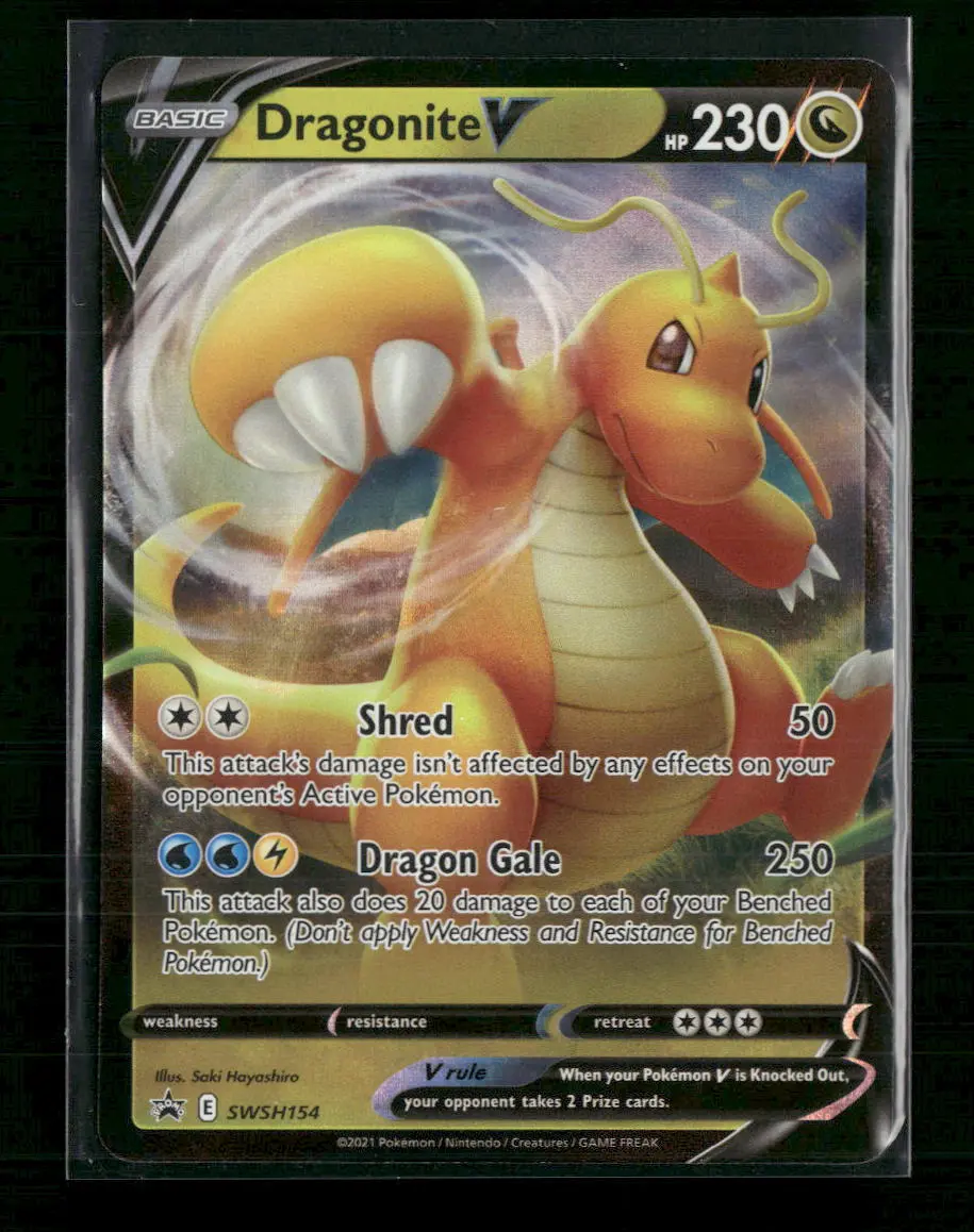 SWSH: Sword & Shield Promo Cards Dragonite V #SWSH154