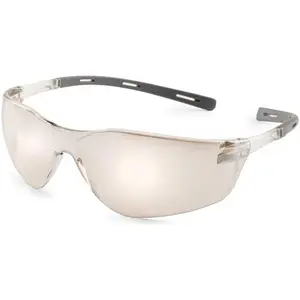 Gateway Safety  Gray & Clear Mirror Temple Ellipse Safety Glasses