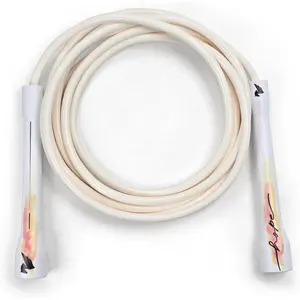 Elite Jumps Adjustable Jump Rope - 6mm PVC  Rope for Fitness & Cardio | Indoor/Outdoor Skipping Rope with Unbreakable Handles, Non-Kinking Cord & Smooth Rotation for Boxing & Strength