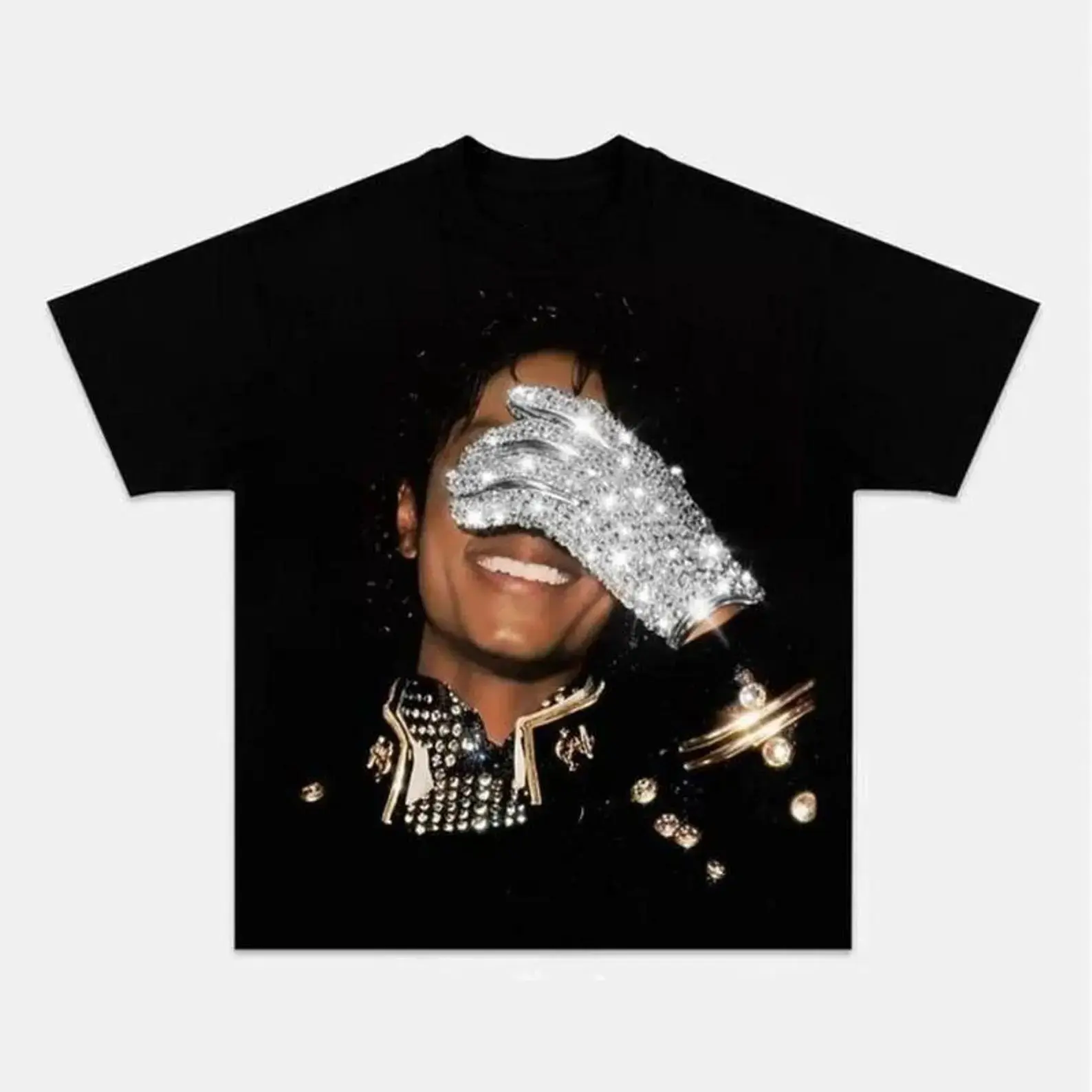 Michael Jackson Glove Graphic T-shirt Vintage 90s Tee, Michael Jackson V4 Shirt, Michael Jackson T-shirt, Michael Jackson Shirt Y2k