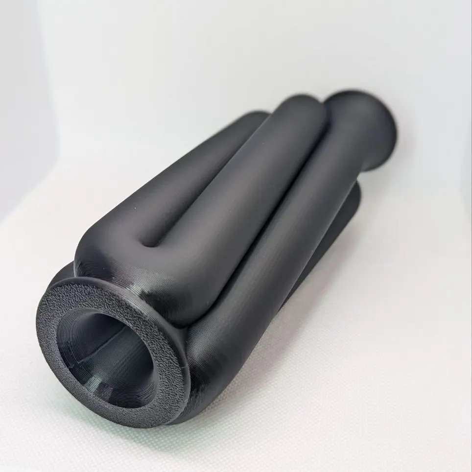 Small Didgeridoo - pocket size travel instrument, spiral compact yidaki Key of D