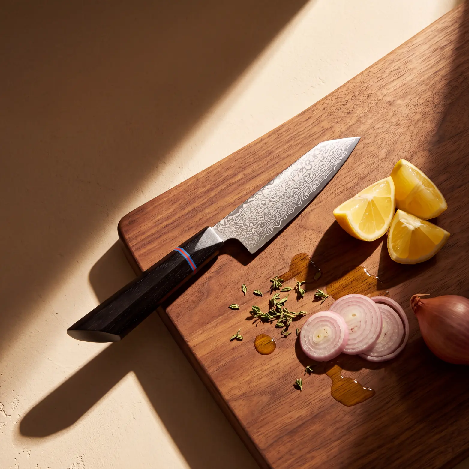 5" Damascus Petty Knife