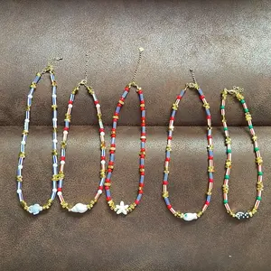 Statement handmade choker 15 inches plus’s 2 inch extension